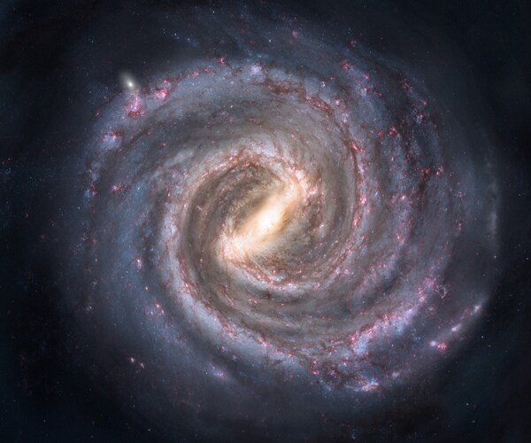 Milky Way's Width Double of Current Estimates?