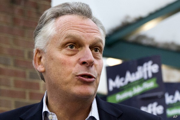 Newsmax/Zogby Poll: Easy Win for McAuliffe in Virginia