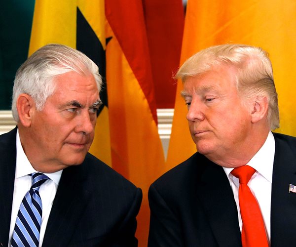 White House: Trump Is Confident in Tillerson