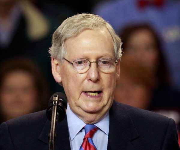 McConnell Warns Republicans on Health Bill