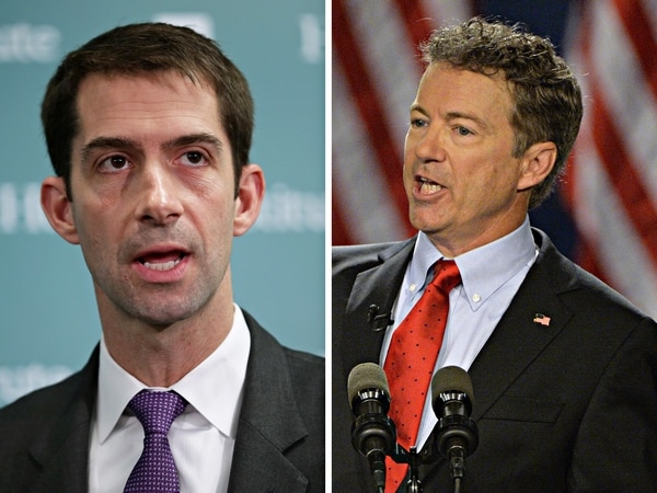 Sen. Cotton Fights Paul, Other Libertarians Over Patriot Act Extensions