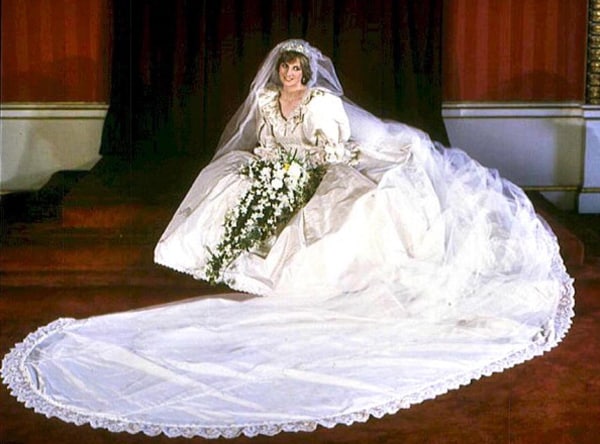 Princess Diana's 1981 Wedding Dress to Be Turned Over to Prince Sons