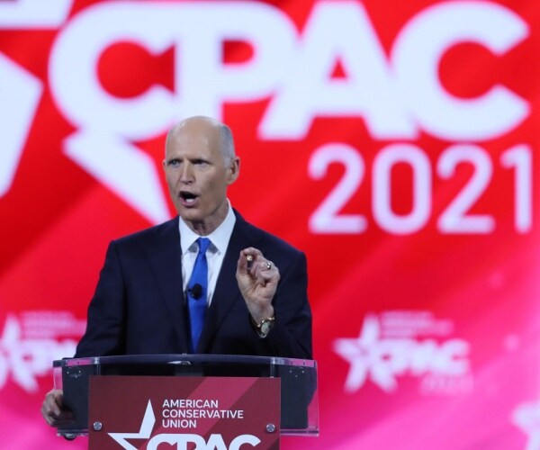 Sen. Rick Scott to CPAC: Democrats 'Want to Silence You'