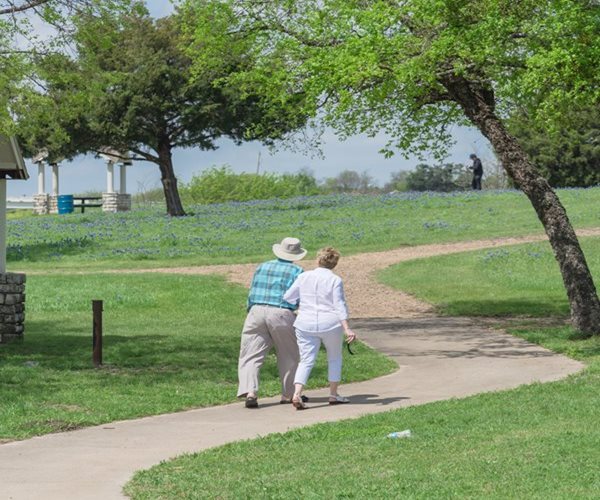 retired couple