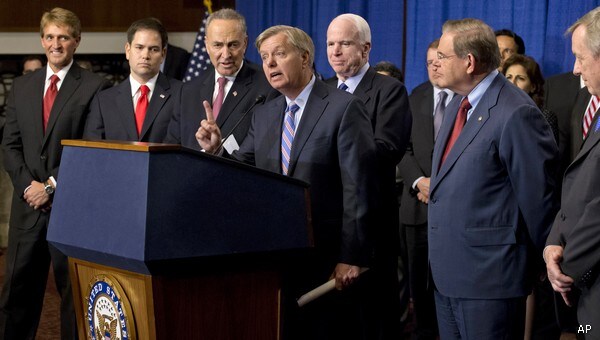 Gang of Eight Targets House Republicans on Immigration