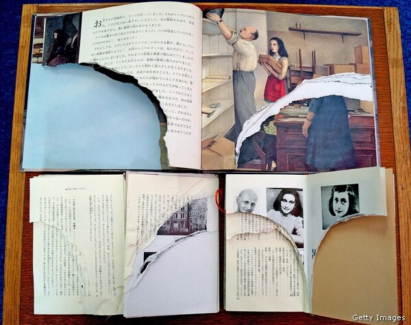 Anne Frank Books Vandalized in Tokyo: 265 Texts Found With Torn Pages