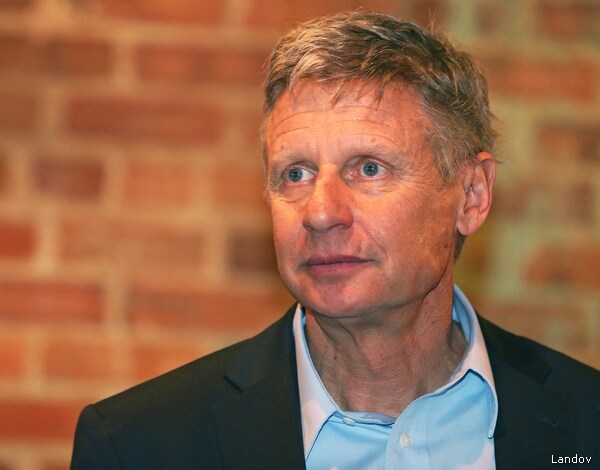 Former New Mexico Governor Gary Johnson Named CEO of Pot Firm