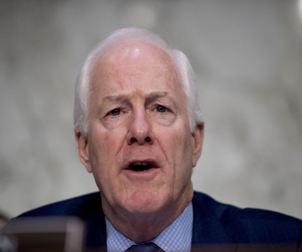 cornyn slammed nancy pelosi for making the border debate a partisan issue