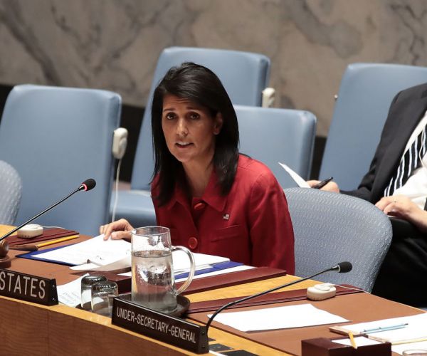 Haley: No Political Solution Until Assad Is Out