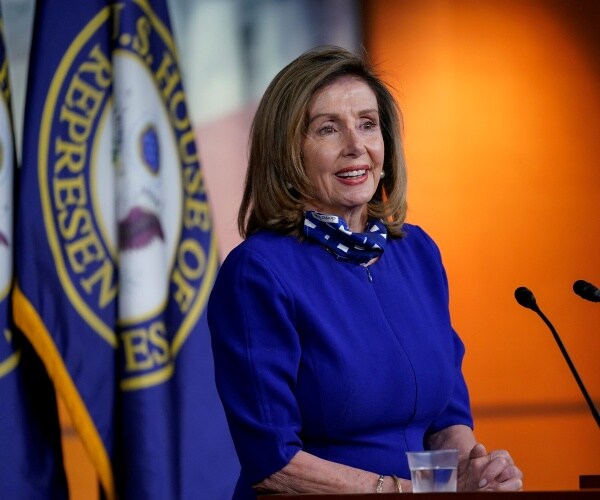 speaker of the house nancy pelosi speaks to press