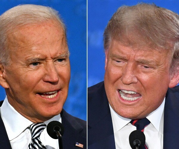 Trump Raises Hunter Biden Emails, Biden Evades