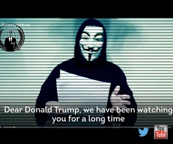 Anonymous: Donald Trump Being Targeted on April 1; Cyberwar Declared