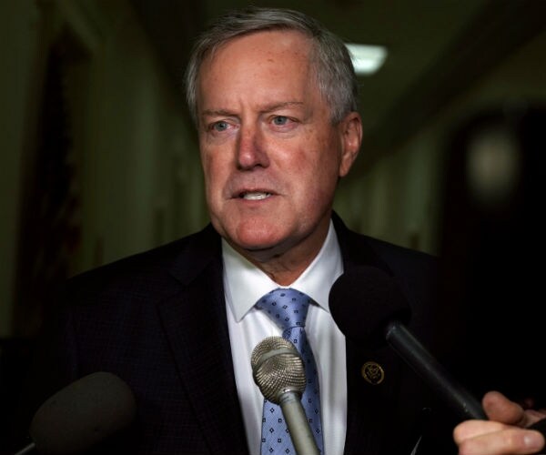 rep. mark meadows speaks to reporters on capitol hill