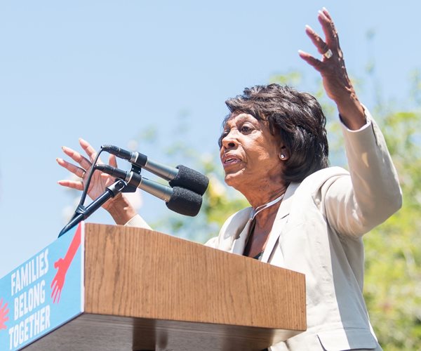 Trump Tweets: 'Crazy Maxine Waters' Making People 'Flee the Democrats'