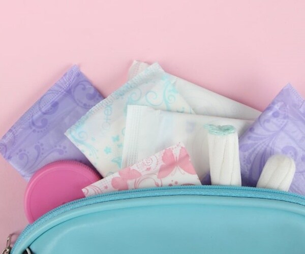 tampons and other feminine hygiene products