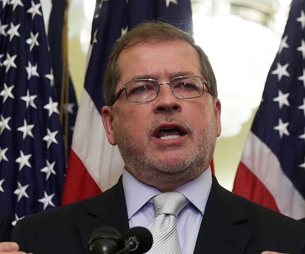 grover norquist speaks at press conference