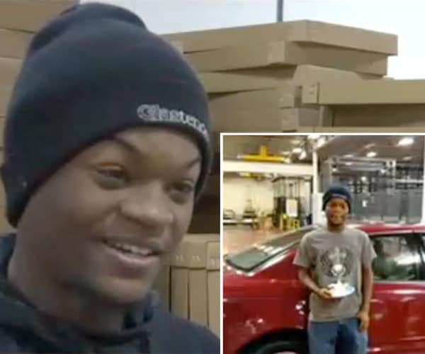 Co-workers Surprise Hardworking Teen With a Car