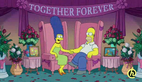 Homer and Marge's Divorce Rumor Gets Animated Denial