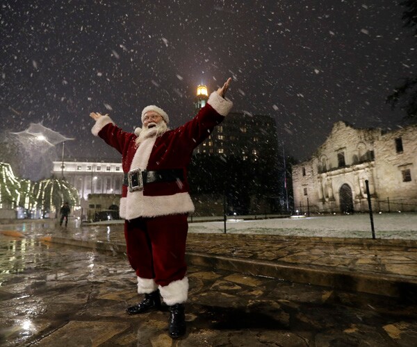 Snow in South Texas is First Notable Amount in Decades