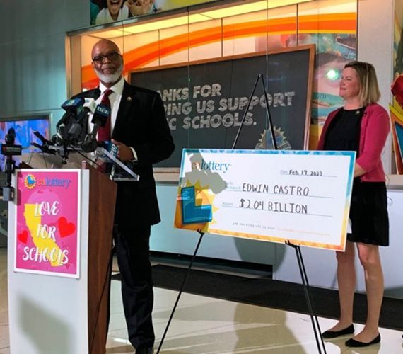 $2.04 Billion Powerball Winner Calls California Schools the Real Champ