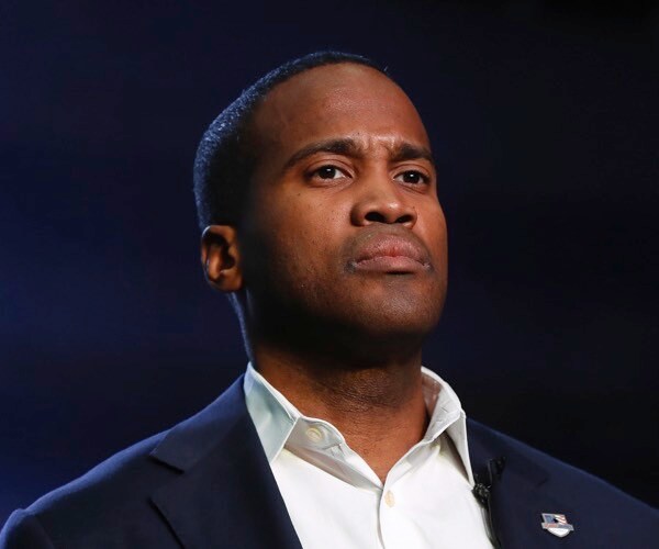 republican u.s. senate candidate john james speaks during a rally in michigan’s u.s. senate race.