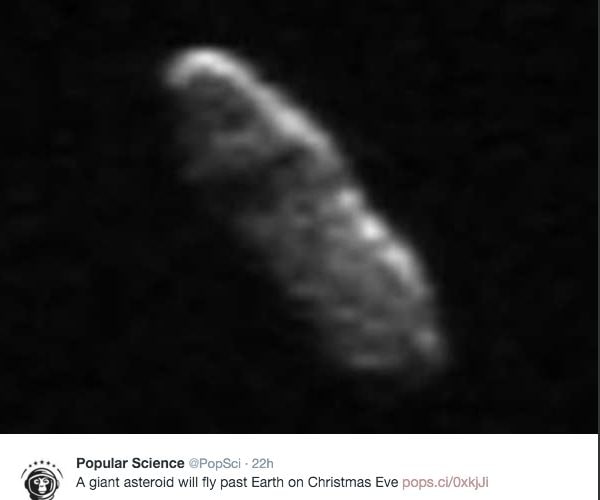 Christmas Eve Asteroid Flyby Poses No Earthquake Threats