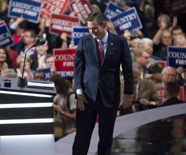 Angry Reactions Abound After Cruz Speech