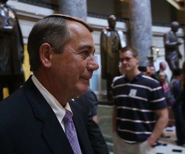 Boehner, Staff, Packing Up to Leave Speaker's Office