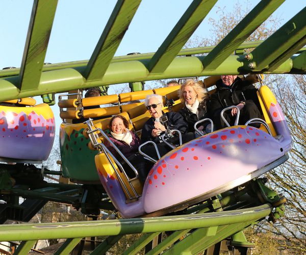 105th Birthday Roller Coaster Ride Sets Guinness World Record