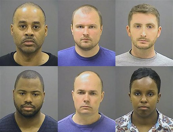 Six Baltimore Officers Indicted Over the Death of Freddie Gray