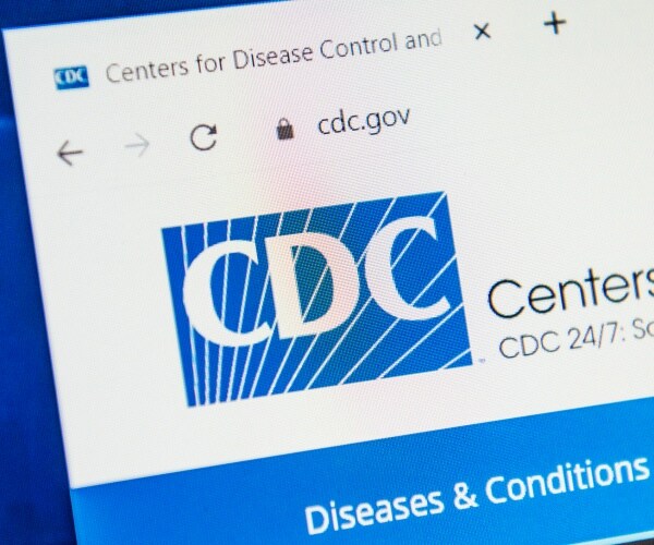 cdc website with logo shown