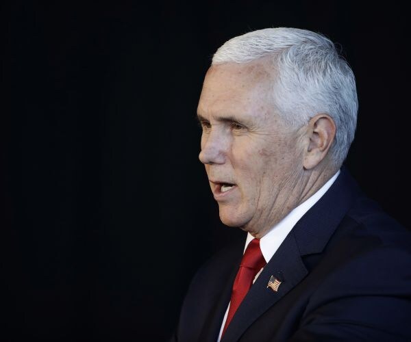 vice president mike pence speaks during a campaign event.