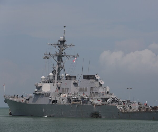 USS McCain Sudden Turn Caused Collision That Killed 10 Sailors