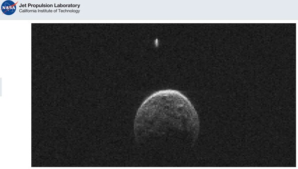 Asteroid's 230-Foot Moon Discovered as It's Flying by Earth