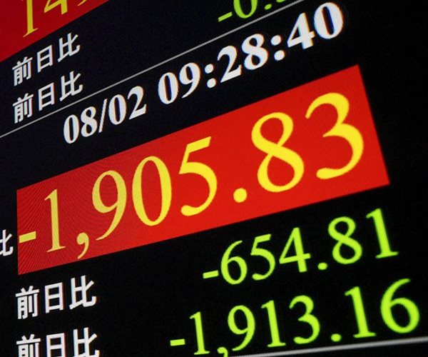 Global Markets Tumble, Led by 5.8% Drop in Tokyo