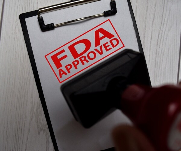 Stamp that says 'FDA Approved'