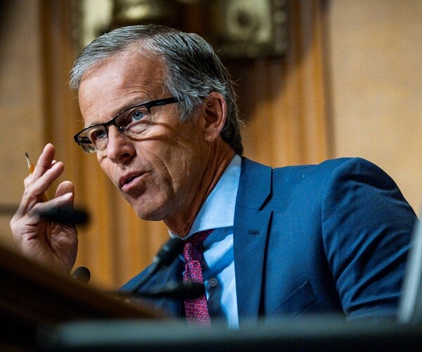 john thune listens in hearing