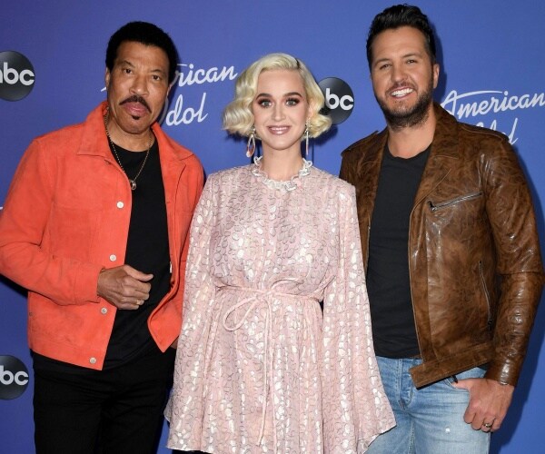 Lionel Richie, Katy Perry, and Luke Bryan