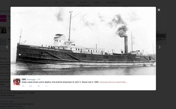 John V Moran Shipwreck: Vessel That Sank in 1899 Nearly Completely Intact