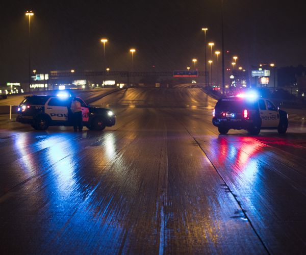 Houston Police Officer Drowns After Getting Trapped in Floodwaters