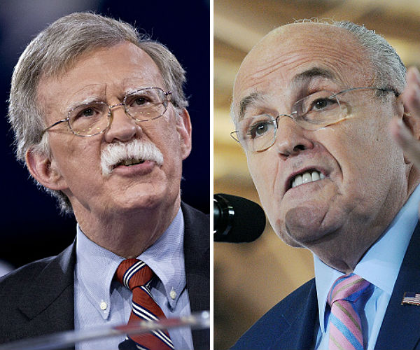 WSJ: Giuliani, Bolton in Lead for Secretary of State