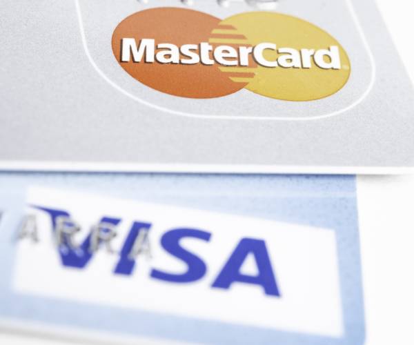 a visa and master card credit cards