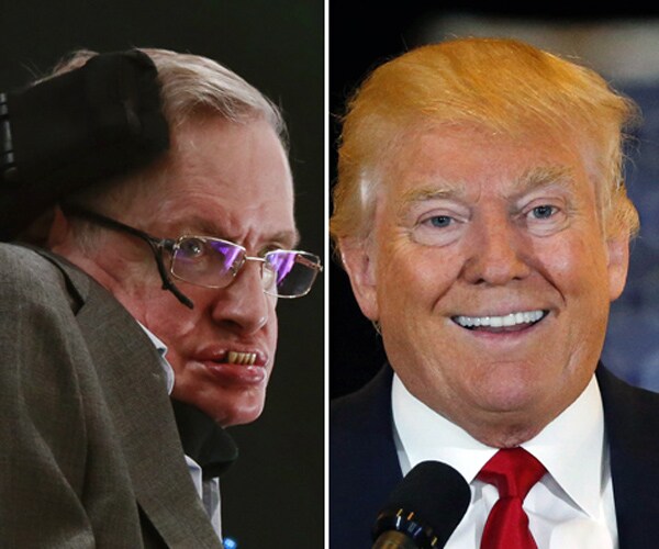 Stephen Hawking: Trump's Popularity Still Cosmic Mystery