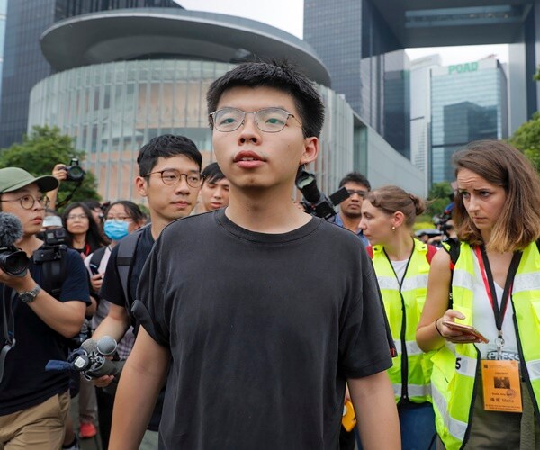 Hong Kong Democracy Activist Joshua Wong Arrested Ahead of Weekend Protests