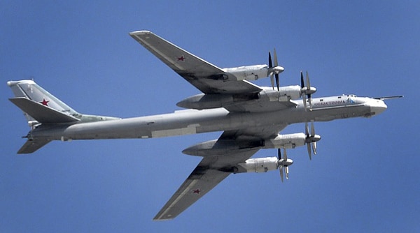 Russian Bombers' July 4th Flyby of Alaska, CA Coasts Reported by NORAD