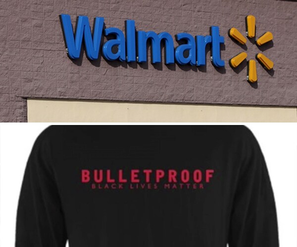 Walmart: 'Black Lives Matter' Bulletproof Shirts Pulled After Cop Protest