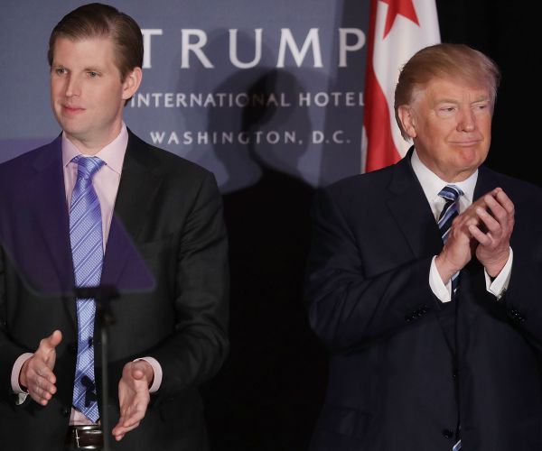 Eric Trump Tweets Ballot Illegally, Twitter Users Get a Laugh