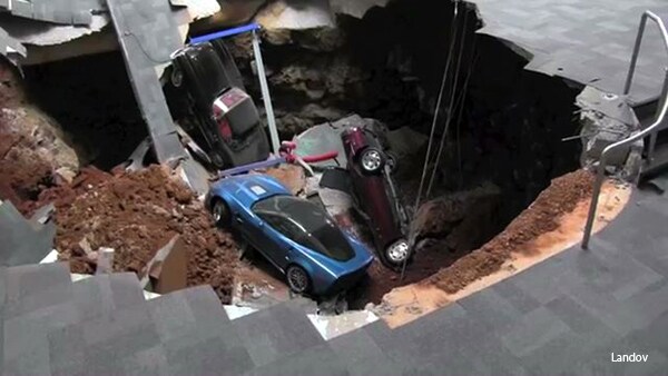 Corvette Museum Sinkhole: Board Is in Favor of Preserving Massive Void