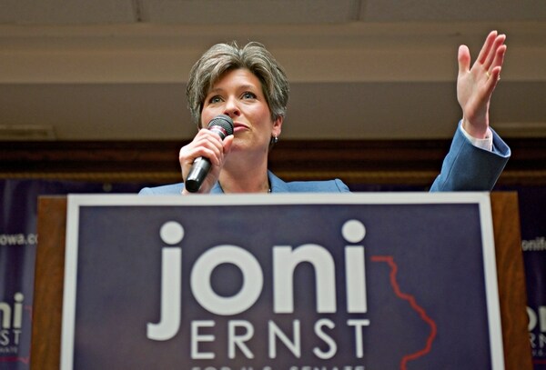 Iowa's Ernst Appealing to Both Genders in Senate Race