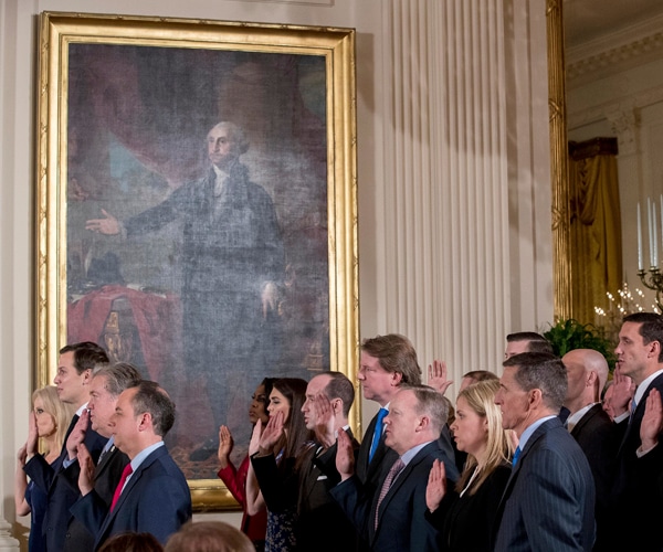 White House Senior Staff Sworn In